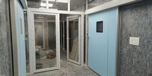 Puff Air Tight Operation Theater Sliding Door