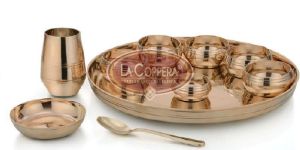 BRONZE THALI SET