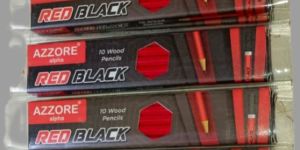 Azzore Alpha Red Black Pencils