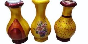 6 Inch Wood Flower Pot