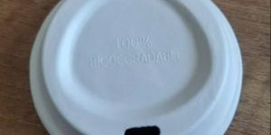 70 Dia Sugarcane Bagasse Sipper Lid