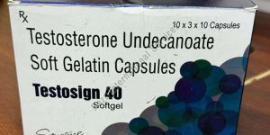 Testosign 40mg Softgel Capsules