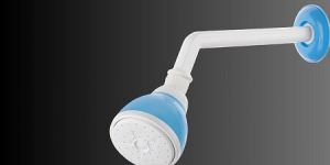 OHS 302-WB Mojo Over Head White Blue Shower With Arm & Flange