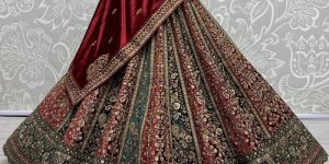 Embroidered Bridal Lehenga
