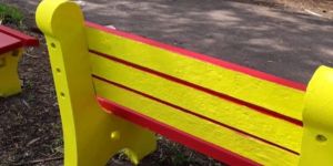 RCC Cemented Garden Bench