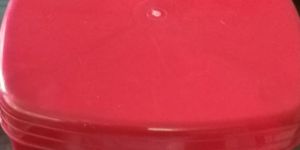 Square Plastic Bathroom Stool