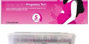Pink Sign Pregnancy Test Kit