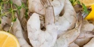 White Prawns Shrimps