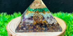 Gemstone Orgone Pyramid