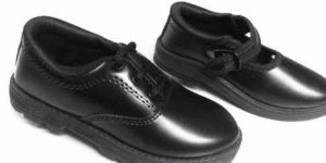 Black Kids School Shoes