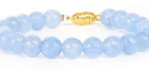 Blue Jade Unisex Magnet Bracelet