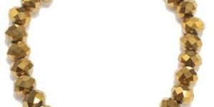 Golden Crystal Glitter Unisex Bracelet