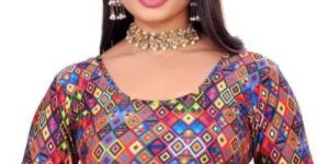 Ladies Printed Ready Made Blouse