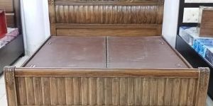 King Size Wooden Double Bed