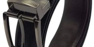 Mens Black Leather Belt