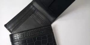 Mens Foldable Leather Wallet