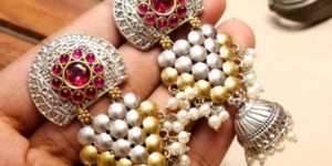 Plain Silver Earrings