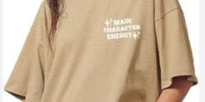 ladies oversized t-shirt