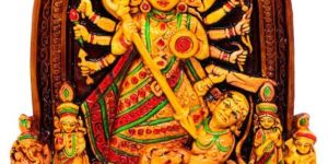 Handmade Terracotta Durga Mata Murti