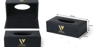 Leather Tissue Box