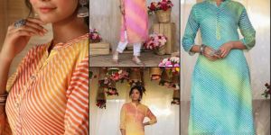 Cotton Dress Full Sleeves Ankle Length