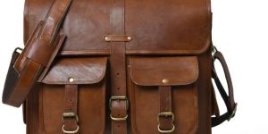 Leather Messenger Bag
