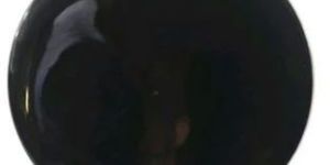 Round Black Plastic Jar Cap