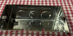 4X3 Inch Galvanized Iron Modular Electrical Box