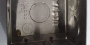 8X3 Inch stainless-steel Modular Electrical Box