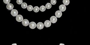 Fancy Two Layers Pearl Necklace