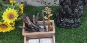 Wooden Cutlery Holder