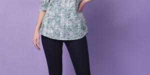 Ladies Printed Short Kurti