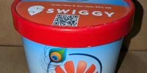 500ml Printed Round Paper Food Container