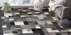 Designer Leather Carpet