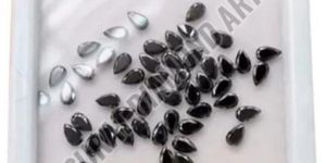 3-5mm Pear Cut Black Diamond