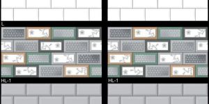 Sm-5005 Glossy Finish Digital Wall Tiles