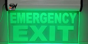 Emergency LED Exit Light