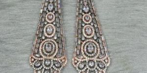 American Diamond Long Earrings