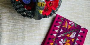 Bengal Kantha Stitch Pure Cotton Fabric