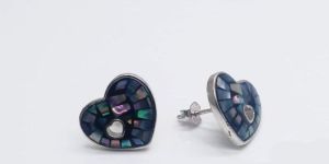 CZ 925 Sterling Silver Stud Earrings