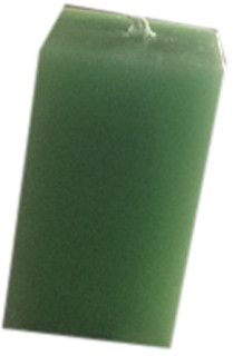 Green Square Pillar Candle