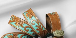 Western Leather Handcraft Belts