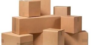 Plain Brown Corrugated Packaging Box