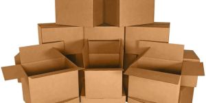 Plain White Corrugated Packaging Box