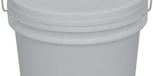 White Plastic Bucket