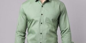 Mens Plain Casual Shirt
