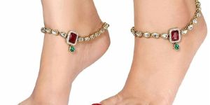 Women and Girls Gold Plated Anklet