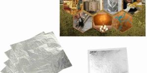 Zinc Imitation Artificial Silver Leaf