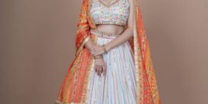 Ladies Stylish Embroidery Work Lehenga Choli