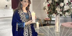 Zari Tilla Embroidery Cape Shawl